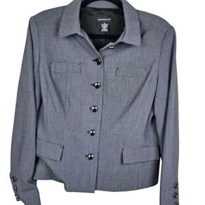 Rafaella‎ Women's Blazer Jacket Lined Black Size 14 Vintage